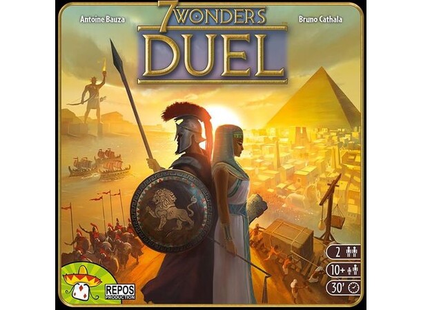 7 Wonders Duel Brädspel - Svensk 